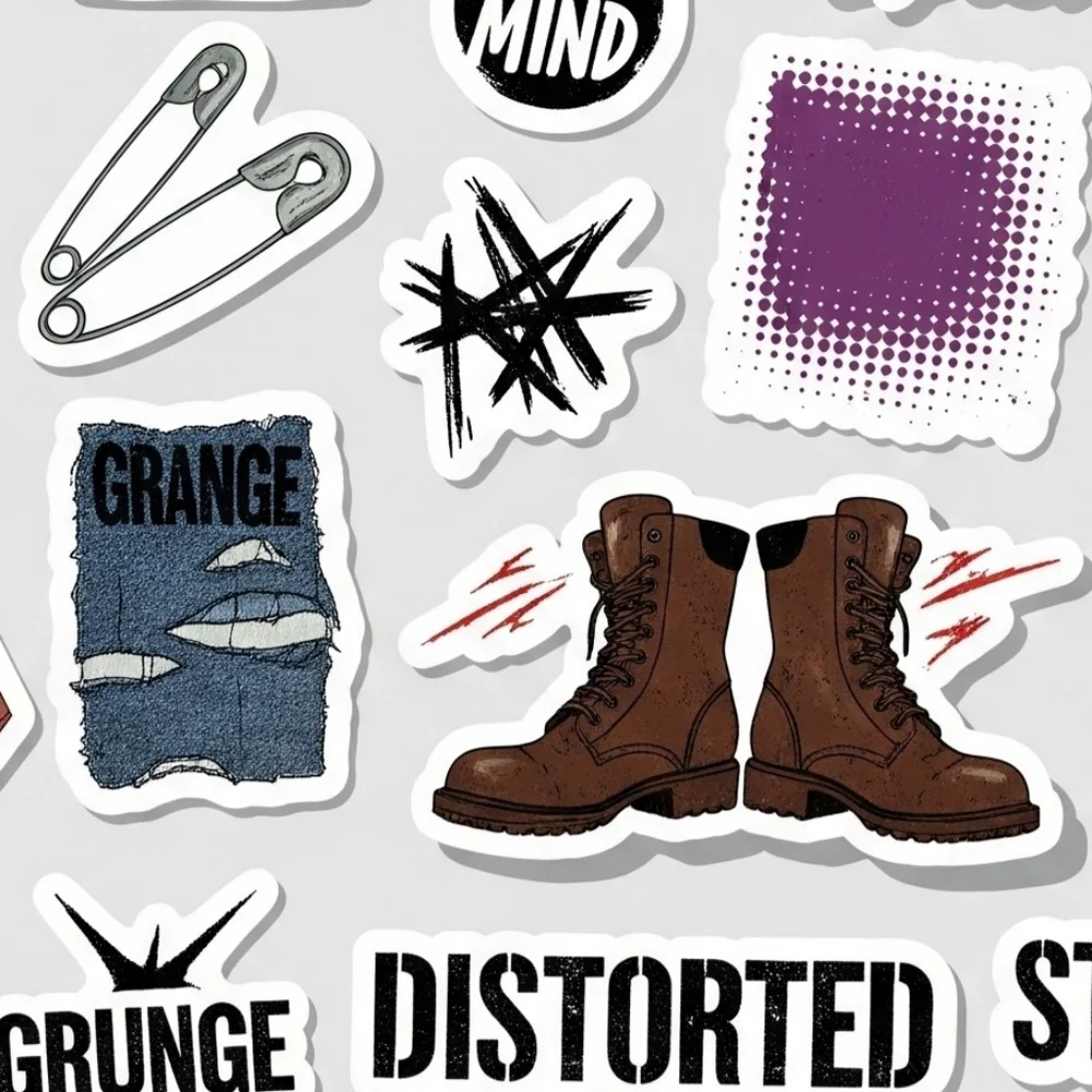 ✨Grunge Static Sticker Pack✨ - Picture 2 of 4